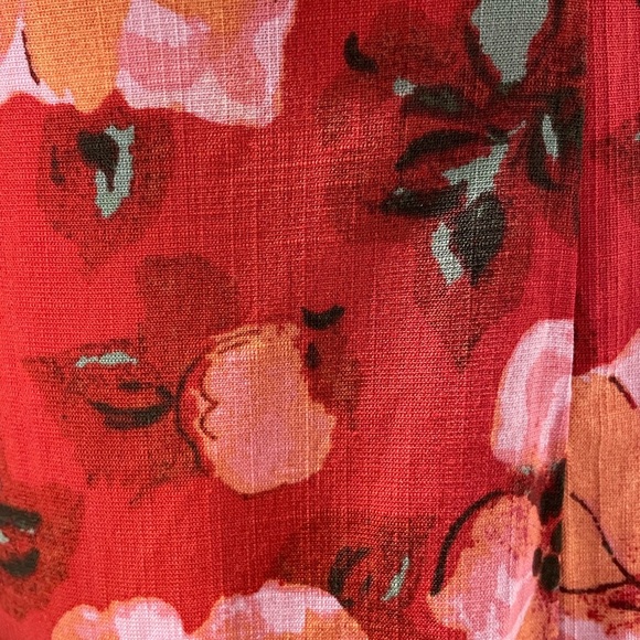 H&M patterned Puff-sleeved Dress size L - Picture 5 of 5